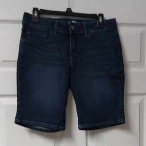 Lee Riders Mid Rise Bermuda Shorts - Navy